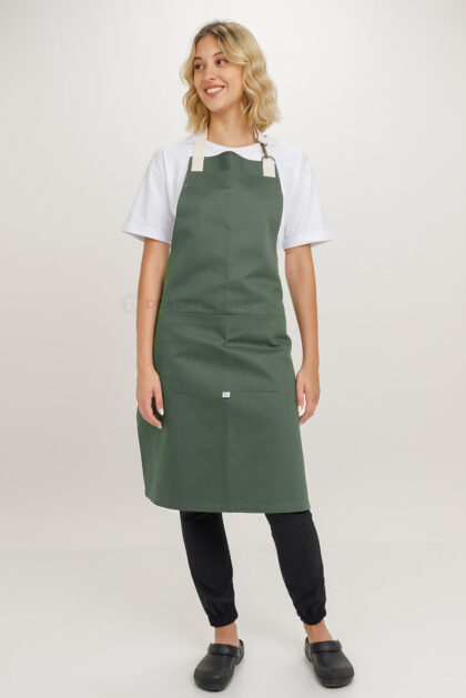 Delantal de Gabardina e Hilera - Art 49808