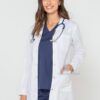 Guardapolvo clásico con puño y broche linea medical