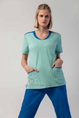 Casaca con spandex y vivos color 510