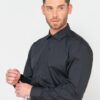 Camisa Clásica Regular Fit color negro