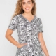 Casaca estampada con spandex versión 3