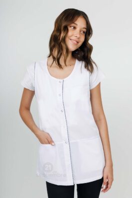 Poncho Lírio blanco - Art 17019 - XS