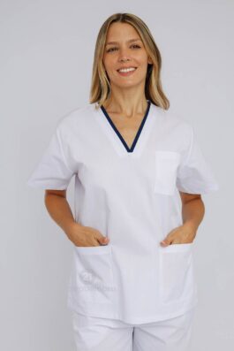 Casaca Active Unisex Blanca - Art 44901