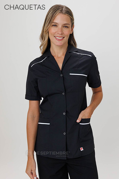 Chaqueta alforzada