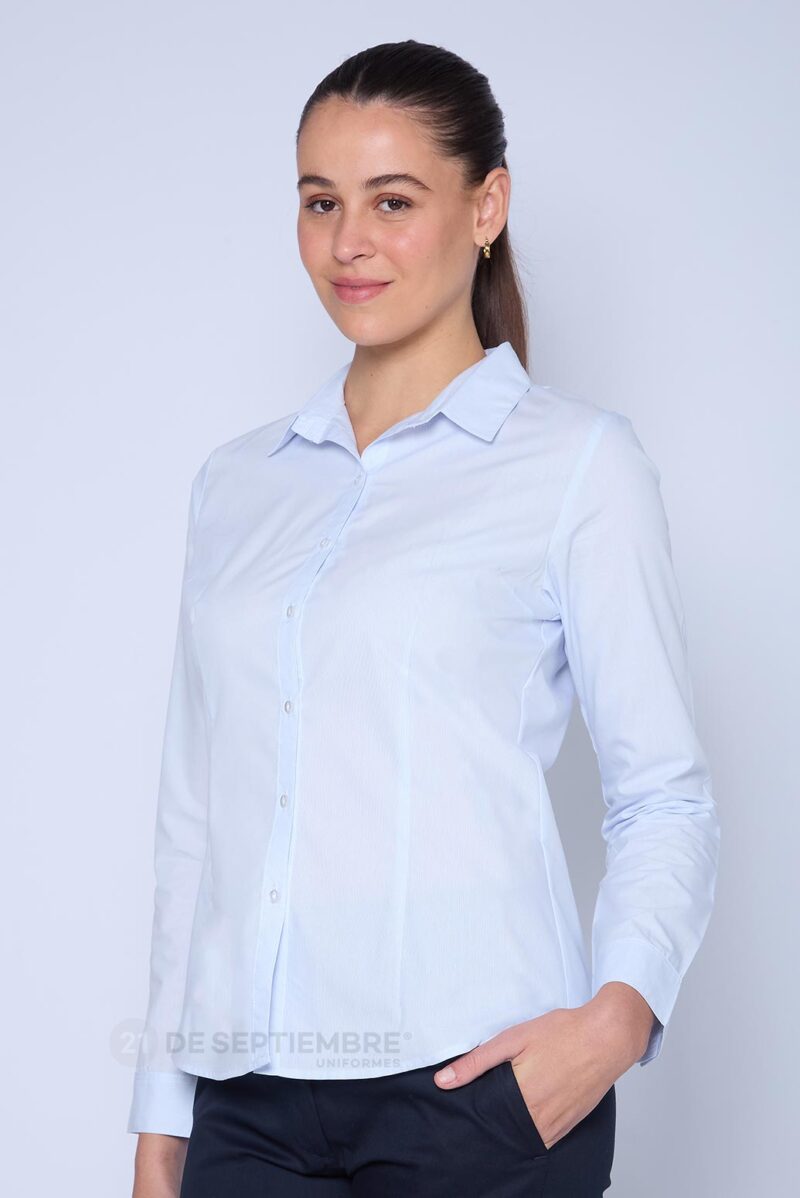 camisa clasica blue streak - Art 12013