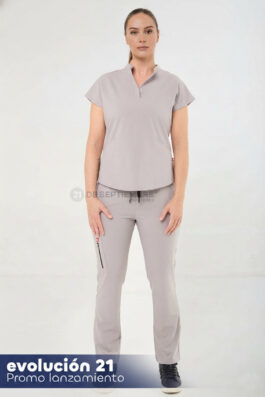Ambo Tencel EcoFlex de Mujer Gris - Art 11019