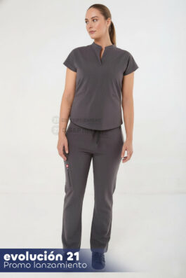 Ambo Tencel EcoFlex de Mujer Gris Oscuro- Art 11019