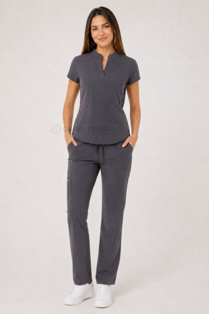 Ambo Tencel EcoFlex de Mujer Gris Oscuro- Art 11019