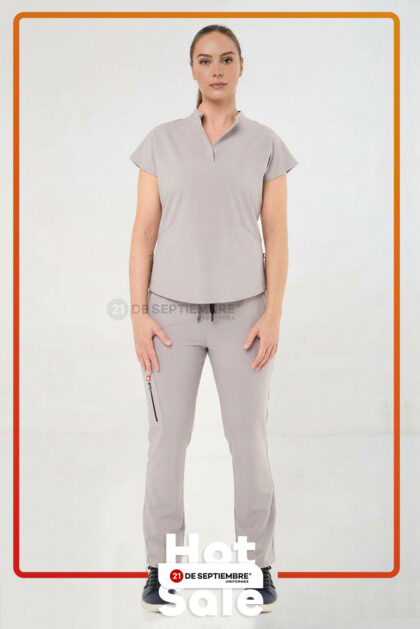 Ambo Tencel EcoFlex de Mujer Gris - Art 11019