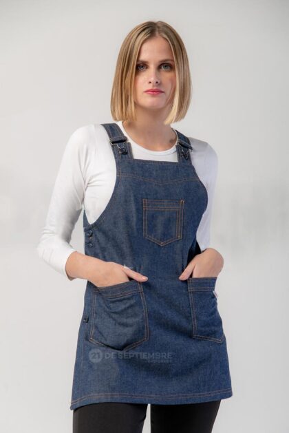 Poncho Jardinero de Jean - Art 17332